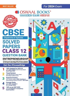 Oswaal CBSE Class 12 Entrepreneurship Question Bank 2023-24 Book by Oswaal Editorial Board
