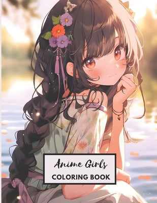 Anime Girls Coloring Book: 117 Beautiful Japanese Anime Fashion Coloring Pages for Kids, Teens and Adults! by Studio, Selfinspired