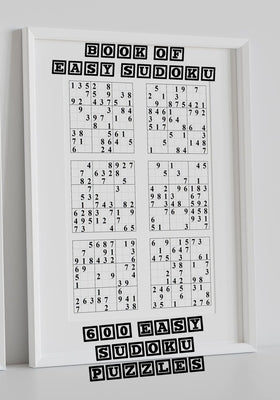 600 Easy Sudoku Puzzles: Book of Easy Sudoku by Hildebrand, Lauryn