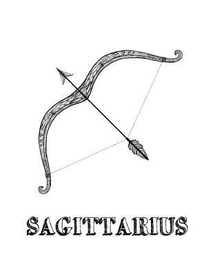 Sagittarius: Coloring Book with Three Different Styles of All Twelve Signs of the Zodiac. 36 Individual Coloring Pages. 8.5 x 11 by Journals, Blank Slate