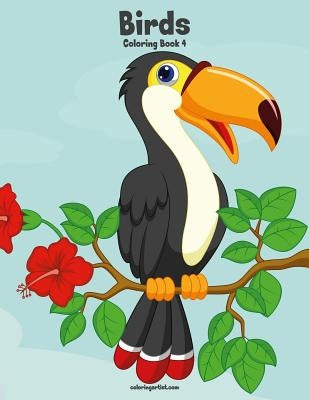 Birds Coloring Book 4 by Snels, Nick