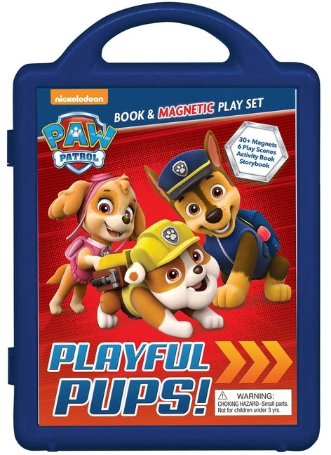 Nickelodeon Paw Patrol: Playful Pups!: Book & Magnetic Play Set by Nickelodeon