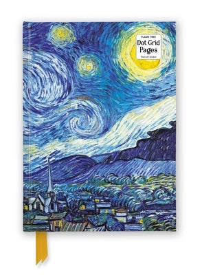 Vincent Van Gogh: The Starry Night (Foiled Dot Grid Journal) by Flame Tree Studio