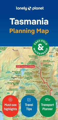 Lonely Planet Tasmania Planning Map 2 by Planet, Lonely