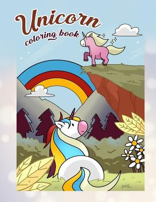 Unicorn Coloring Book: Join the Unicorn Squad and Enter the Magical Land of Unicorns with this Really Relaxing Children's Coloring Book - Gre by Wanderdust, Misty