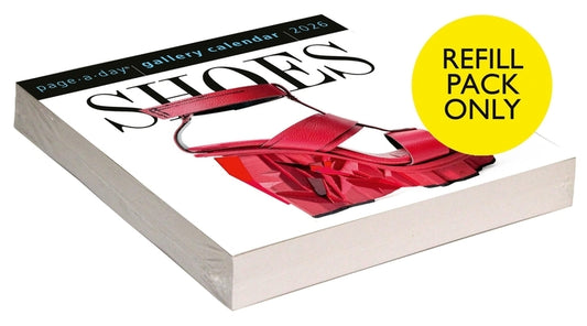 Shoes Page-A-Day(r) Gallery Calendar Refill Pack 2026 by Workman Calendars