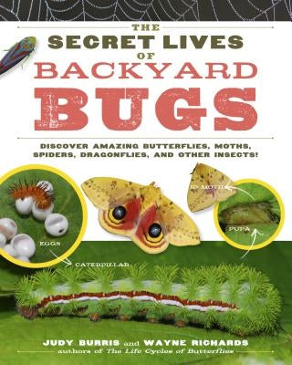 The Secret Lives of Backyard Bugs: Discover Amazing Butterflies, Moths, Spiders, Dragonflies, and Other Insects! by Burris, Judy
