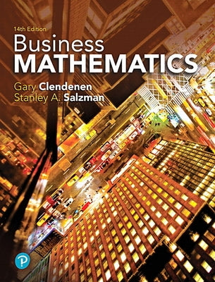 Business Mathematics by Clendenen, Gary
