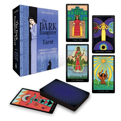 The Dark Daughter Tarot: Goddesses of the World Speak from the Depths (Tarot Kit Box Set with 78 Cards and Guide Book) by Lorenzi-Prince, Ellen