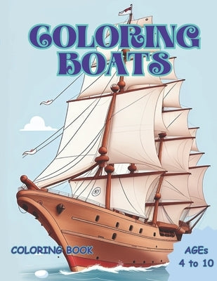 Coloring Boats: Coloring Book by Tezini, Daniel