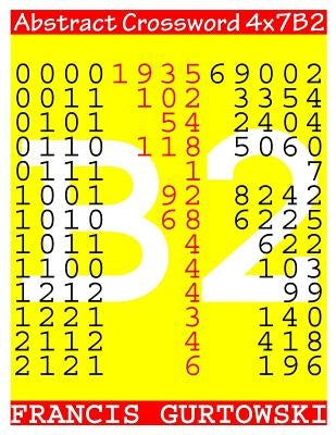 Abstract Crossword 4x7B2 by Gurtowski, Francis