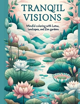 Tranquil Visions: Mindful Coloring with Lotus Flowers, Serene Landscapes, and Zen Gardens by Chan, Alan