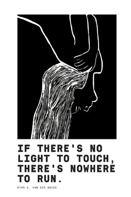 If There's No Light To Touch, There's Nowhere To Run.: Poetry Book II by Woude, Ryan K. Van Der