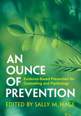 An Ounce of Prevention by Hage, Sally M.