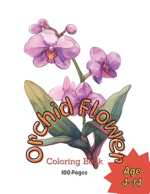 Orchid flower Coloring Book by Listiyani, Zainik