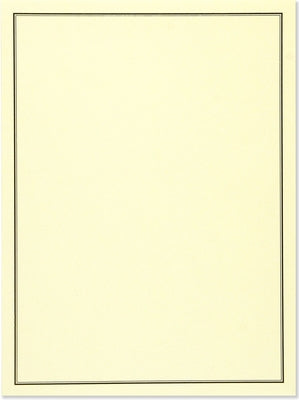 Black and Cream [With 24 Envelopes] by Peter Pauper Press, Inc