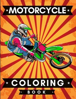 Motorcycle Coloring Book: Classic & Sports Motorcycles Scenes to Color for Teens & Adults by Publishing, Bario's Art