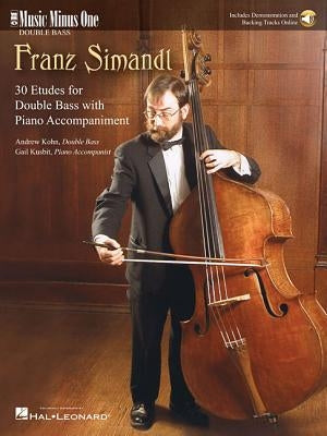 Simandl - 30 Etudes for Double Bass: Music Minus One Double Bass by Simandl, Franz