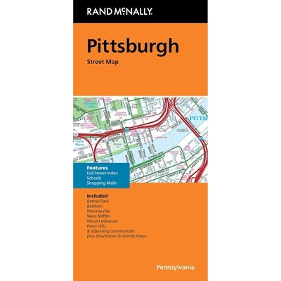 Rand McNally Pittsburgh Pa Street Map by Rand McNally