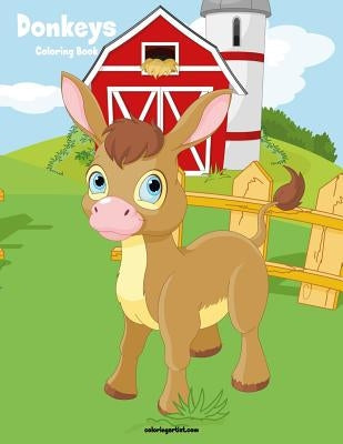 Donkeys Coloring Book 1 by Snels, Nick