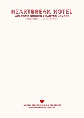 Heartbreak Hotel: Fictional Hotel Notepad Set by Herb Lester Associates