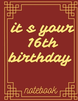 it s your 16th birthday: celebrate birthday by Edition, Abounada
