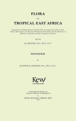 Flora of Tropical East Africa: Solanaceae by Beentje, Henk