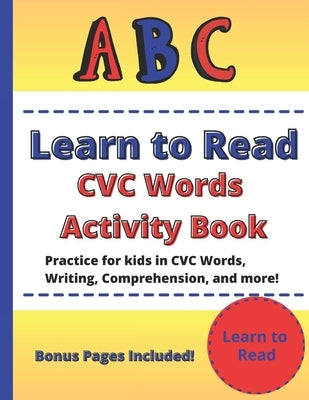 CVC Words Activity Book by Hernandez, Melanie