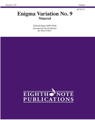 Enigma Variation No. 9: Nimrod, Score & Parts by Elgar, Edward