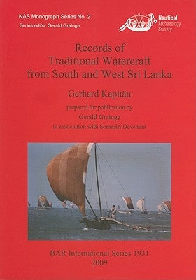 Records of Traditional Watercraft from South and West Sri Lanka by Kapitän, Gerhard