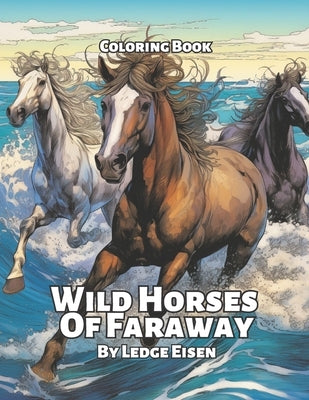 Wild Horses Of Faraway Coloring Book by Eisen, Ledge