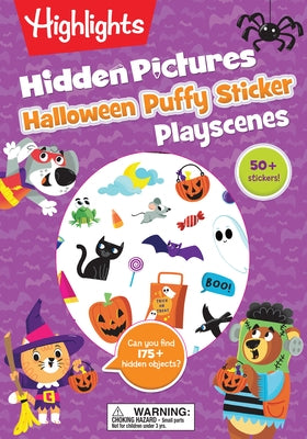 Halloween Hidden Pictures Puffy Sticker Playscenes by Highlights