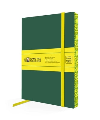 Racing Green Artisan Paperback Notebook by Flame Tree Studio