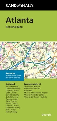 Rand McNally Folded Map: Atlanta Regional Map by Rand McNally