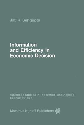 Information and Efficiency in Economic Decision by SenGupta, Jati