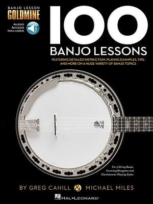 100 Banjo Lessons by Cahill, Greg