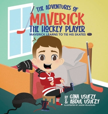 Maverick Learns to Tie his Skates by Usufzy, Gina