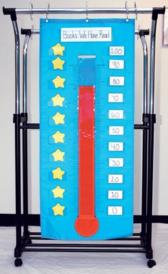 Thermometer/Goal Gauge Pocket Chart by Carson Dellosa Education
