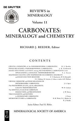 Carbonates by Reeder, Richard J.