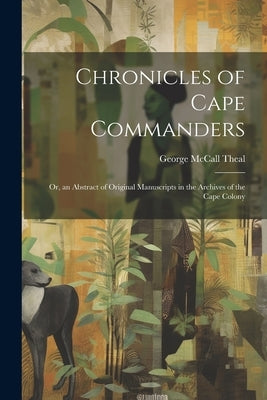 Chronicles of Cape Commanders: Or, an Abstract of Original Manuscripts in the Archives of the Cape Colony by Theal, George McCall
