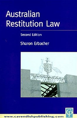 Australian Restitution Law by Erbacher, Sharon
