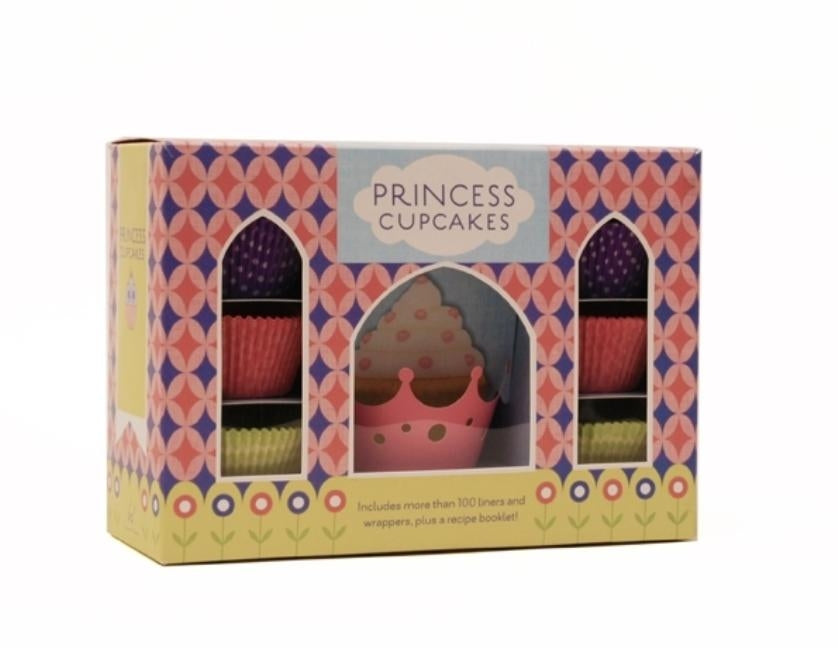 Princess Cupcakes [With 75 Cupcake Liners, 30 Wrappers and Recipe Booklet] by Chronicle Books