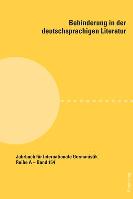 Behinderung in der deutschsprachigen Literatur by Roloff, Hans-Gert