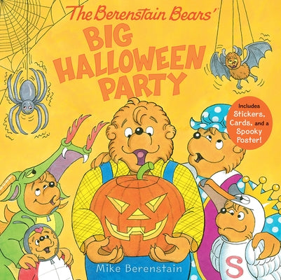 The Berenstain Bears' Big Halloween Party: Includes Stickers, Cards, and a Spooky Poster! by Berenstain, Mike