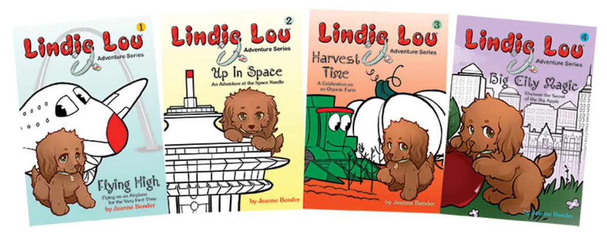 Lindie Lou Adventure Series - 4 Book Set by Bender, Jeanne