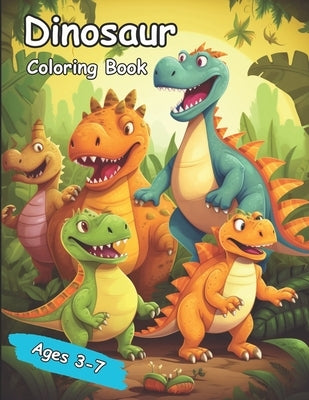 Dinosaur Coloring Book: Cute Dinosaur Coloring Book by Patrick, J.