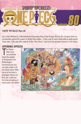 Opening Speech. (One Piece, Vol. 80) by Oda, Eiichiro