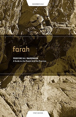 Farah Provincial Handbook: A Guide to the People and the Province by Nino, Carlo Antonio