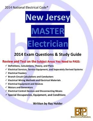 New Jersey 2014 Master Electrician Study Guide by Holder, Ray