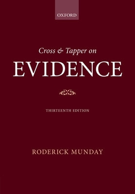 Cross & Tapper on Evidence by Munday, Roderick